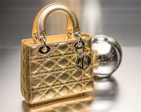 golden dior bag|christian Dior lady handbag price.